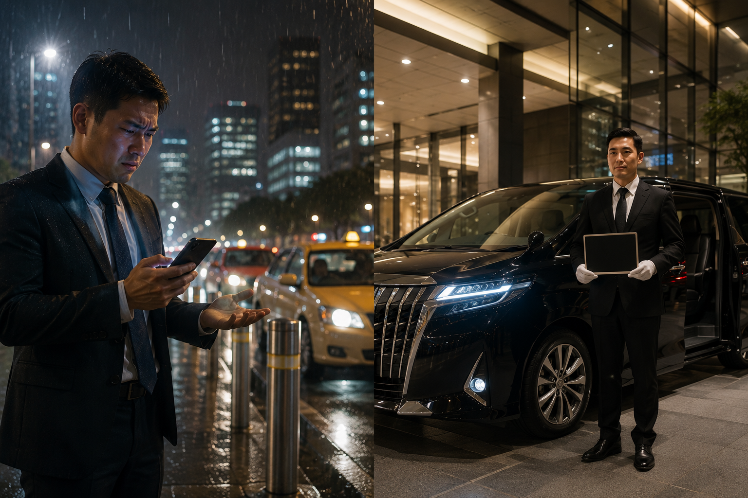 Corporate Chauffeur Service vs Ride-Hailing Apps in Singapore: Two Real ...